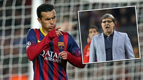 Tata Martino không biết sử dụng Pedro?