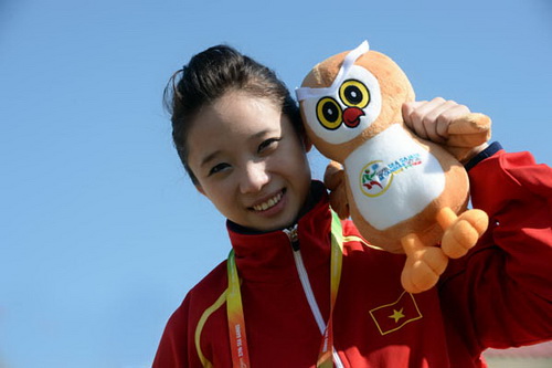 Tiểu sử VĐV Dương Thúy Vi wushu 1