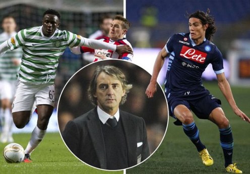 Man City: 60 triệu bảng cho Cavani và Wanyama