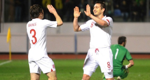 Lampard tự hào vì trở thành tiền vệ ghi nhiều bàn nhất cho ĐT Anh