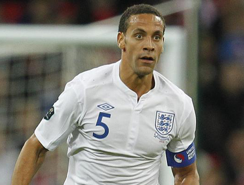 ĐT Anh triệu tập đội hình: Rio Ferdinand trở lại