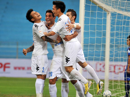 Hà Nội T&T đánh bại HA Gia Lai nhờ dấu ấn của Thành Lương