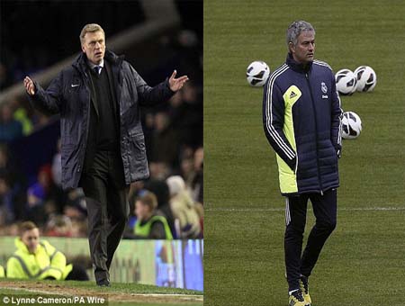 “Ghế nóng” Chelsea: “Cuộc chiến” giữa Mourinho và David Moyes