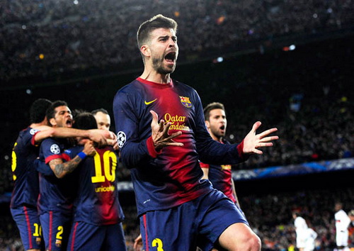 Barca hướng đến bán kết Champions League: Trên đôi vai 'Piquenbauer'