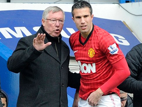 May cho Persie khi Sir Alex đã nghỉ hưu tại Man Utd