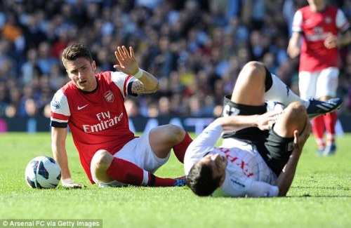 Arsenal sẽ kháng cáo cho Giroud