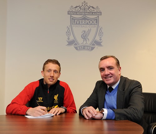 Chính thức: Lucas Leiva gia hạn hợp đồng với Liverpool