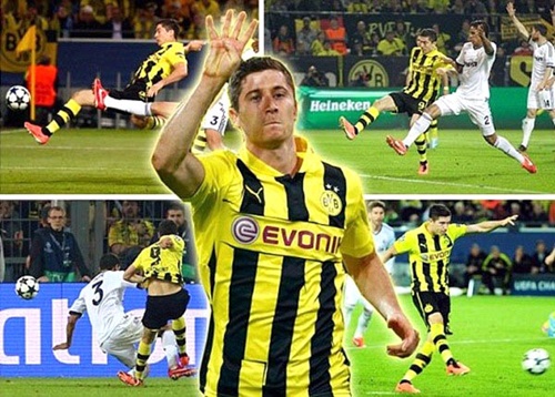 Lewandowski hủy diệt Madrid bằng cú poker: Vĩ đại và toàn năng