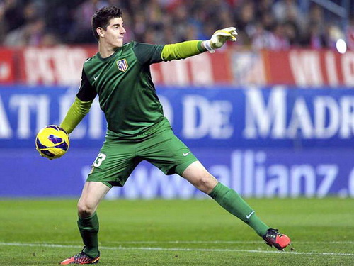 Với Atletico Madrid, Courtois quan trọng tương đương Diego Costa