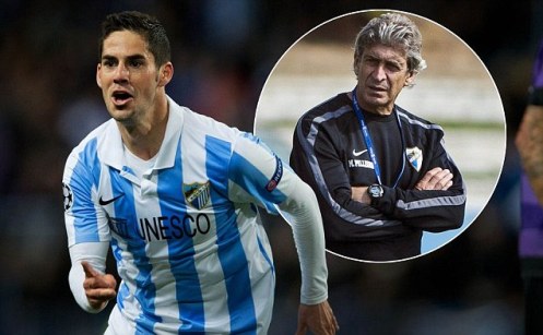 Pellegrini sẽ mang theo sao lớn tiềm năng Isco tới Man City?