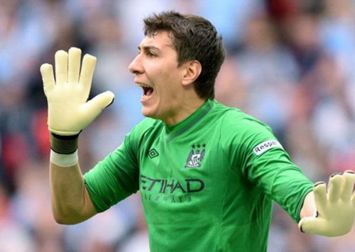 Man City: HLV Manuel Pellegrini sẽ tiếp tục tin dùng Pantilimon