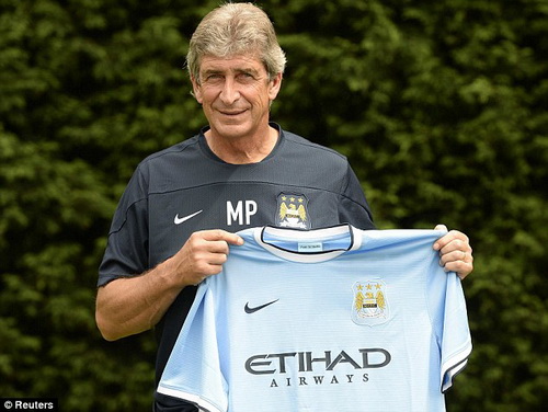 Manuel Pellegrini tiết lộ bí mật sau khi ra mắt Man xanh