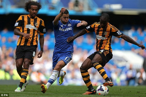 Jose Mourinho chưa hài lòng về Eden Hazard