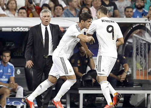 Benzema không bằng Morata