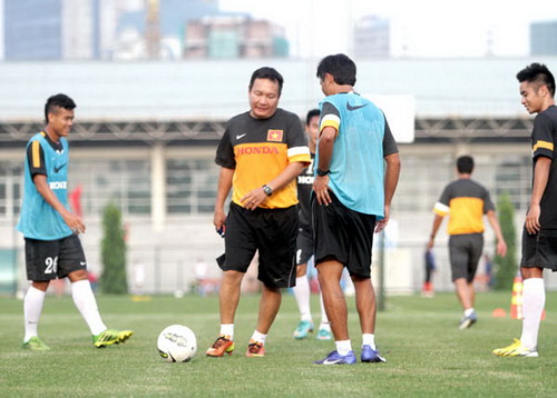 Đội U23 Việt Nam: Ít người nhưng vẫn tập tốt