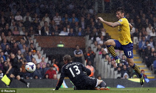 Arsene Wenger khen ngợi sát thủ đặc biệt Giroud