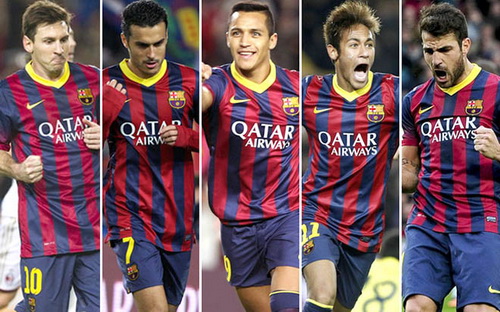 Hàng công Barca: Bộ ngũ siêu đẳng của ông Martino