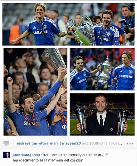 Juan Mata gửi tâm thư “đẫm nước mắt” cho CĐV Chelsea