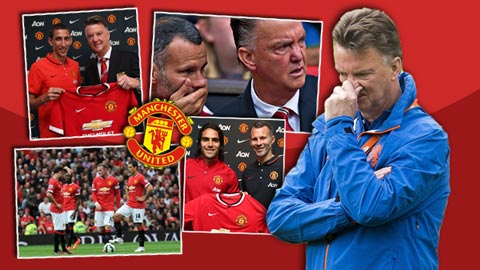 Man Utd: Van Gaal không còn nhiều sự lựa chọn!