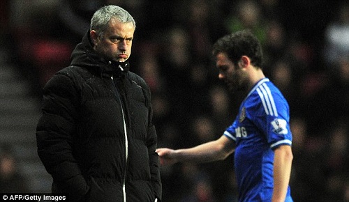 Mourinho chưa bao giờ coi trọng sự có mặt của Mata ở Stamford Bridge