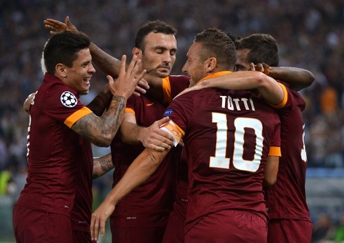 Roma đang thể hiện phong độ ấn tượng tại Champions League