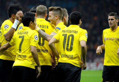 Dortmund đã có màn tàn sát không thương tiếc với Galatasaray