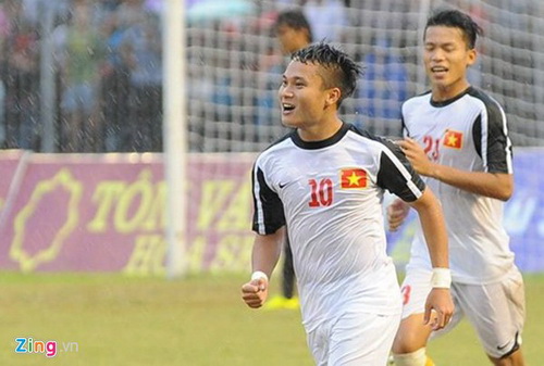 Các cầu thủ U21 Việt Nam thi đấu rất hay ở trận tranh hạng 3 tại giải U21 quốc tế