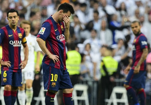Messi đang thể hiện sự xuống dốc về phong độ?