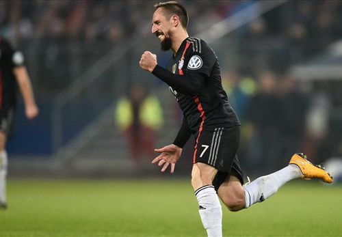 Ribery toả sáng ngay lần tái xuất sau chấn thương