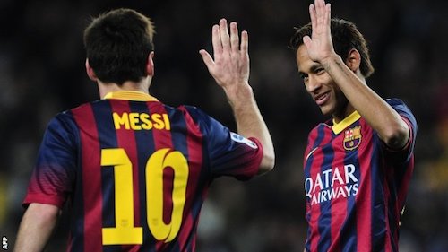 Messi và Neymar một lần nữa mang về chiến thắng cho Barca