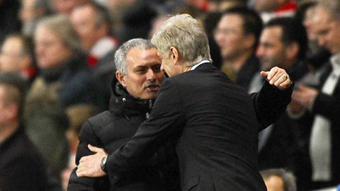 Mourinho - Wenger: Tình bạn là chuyện hoang đường!