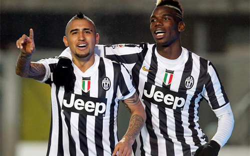 Juventus đã “nhử” M.U và các ông lớn trong thương vụ  Vidal và Pogba