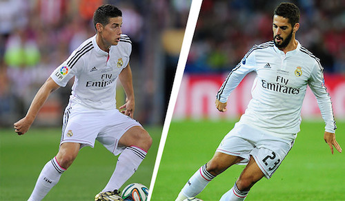 Isco và James sẽ tiễn Bale sang Old Trafford?