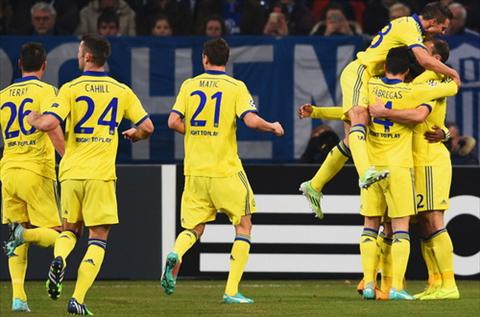 Schalke 0-5 Chelsea: Oai hùng đi tiếp bằng thắng lợi 5 sao