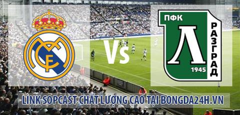 Link sopcast  Real Madrid vs Ludogorets (02h45-1012) hinh anh