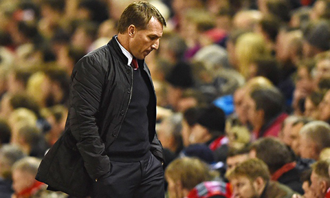 Liverpool bị loại, Rodgers cố đổ lỗi cho trọng tài