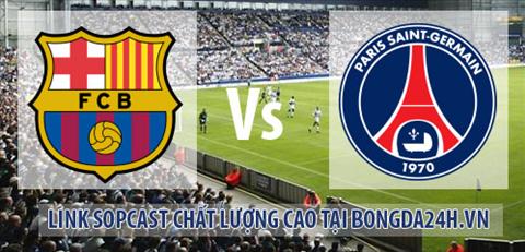 Link sopcast Barcelona vs Paris Saint Germain (02h45-1112) hinh anh