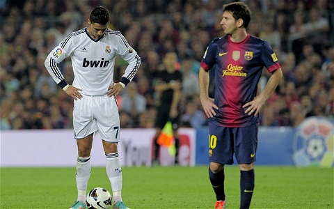 Ronaldo va Messi hinh anh
