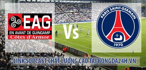Link sopcast Guingamp vs Paris Saint Germain  (23h00-1412) hinh anh