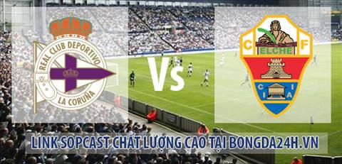 Link sopcast Deportivo La Coruna vs Elche (02h45-1612) hinh anh