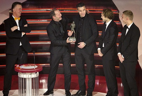 Van Gaal giành danh hiệu HLV xuất sắc nhất Hà Lan năm 2014