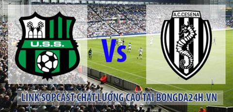 Link sopcast Sassuolo vs Cesena (00h00 ngay 21122014) hinh anh