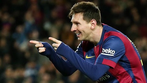 Rakitic tang boc Messi len may xanh hinh anh