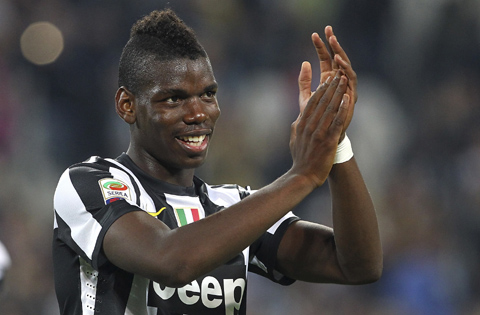 Tiền vệ Pogba của Juventus phát minh ra điệu nhảy mới