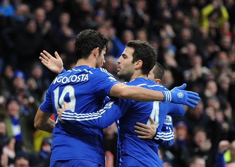 Diego Costa tro lai trong tran Chelsea vs West Ham hinh anh