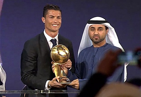 Nhận thêm danh hiệu, Ronaldo mơ ngay tới QBV qbv dubai