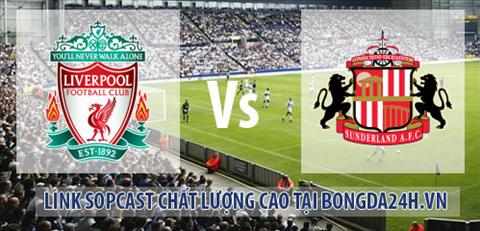 Link sopcast Liverpool vs Sunderland (22h00-06/12)