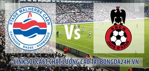 Link sopcast Caen vs Nice (02h00-07/12)