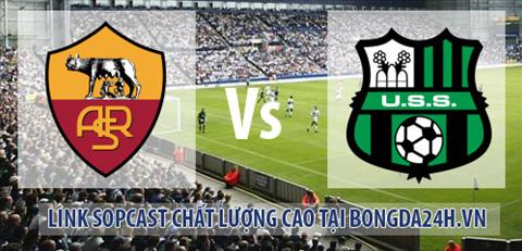 Link sopcast Roma vs Sassuolo (00h00-0712) hinh anh