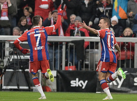 Video bàn thắng: Bayern Munich 1-0 Leverkusen (Vòng 14 Bundesliga)